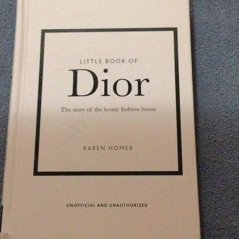 Dior Little Book of Fashion - Black and Cream